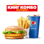Чикенбургер Кинг Комбо Бургер Кинг